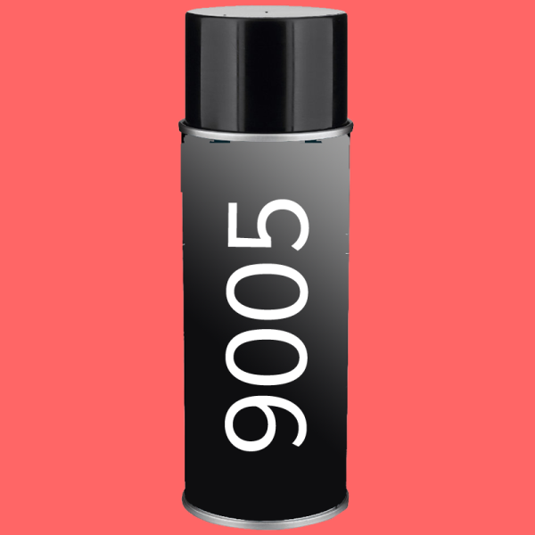 Spray RAL 9005 g Tiefschwarz  (glänzend); 400 ml