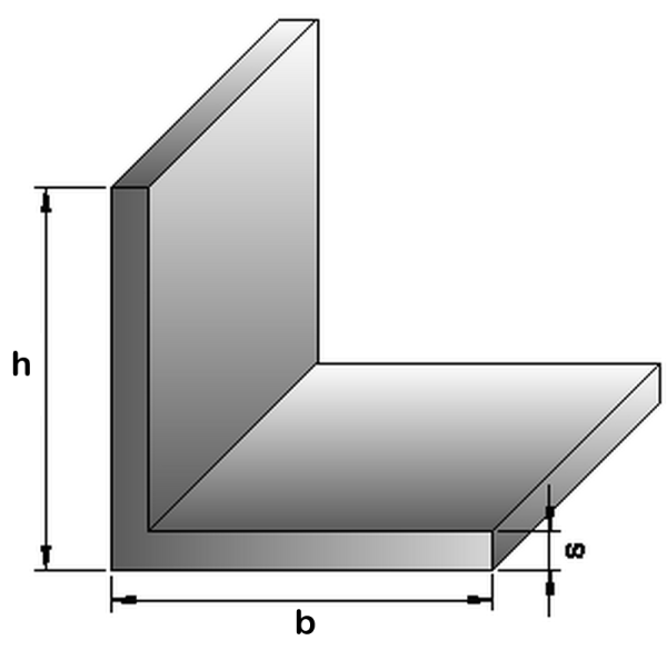 TECNAL-Alu-Winkel 30,0 x 30,0 x 3,0 mm; Oberfläche pressblank, roh; Verkaufseinheiten: in Stangen je 6 m