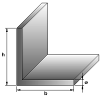 TECNAL-Alu-Winkel 30,0 x 30,0 x 3,0 mm; Oberfläche...